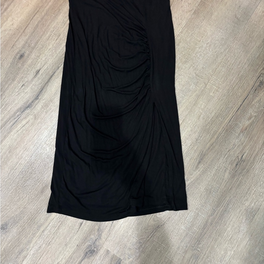 Everly Black Midi Skirt